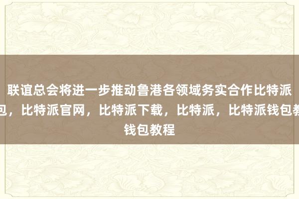 联谊总会将进一步推动鲁港各领域务实合作比特派钱包，比特派官网，比特派下载，比特派，比特派钱包教程