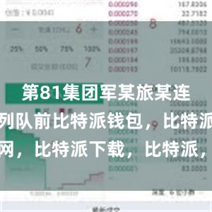 第81集团军某旅某连官兵集合列队前比特派钱包，比特派官网，比特派下载，比特派，比特派钱包教程