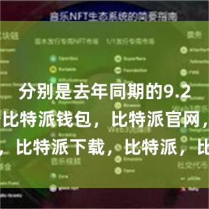 分别是去年同期的9.2倍与6.2倍比特派钱包，比特派官网，比特派下载，比特派，比特派钱包教程